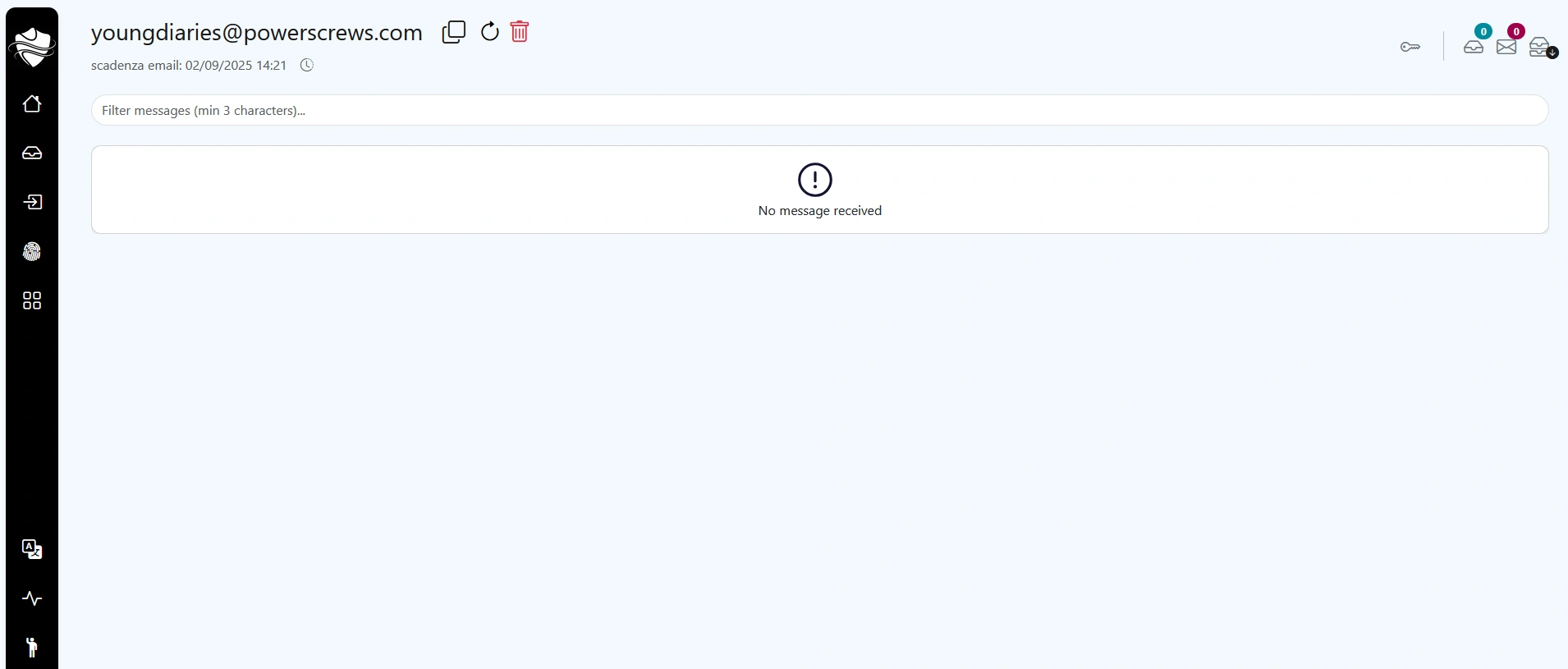 Simple and compact interface